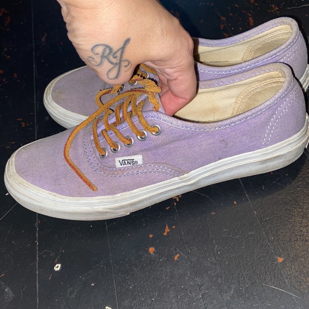 Gently used Lilac Vans
